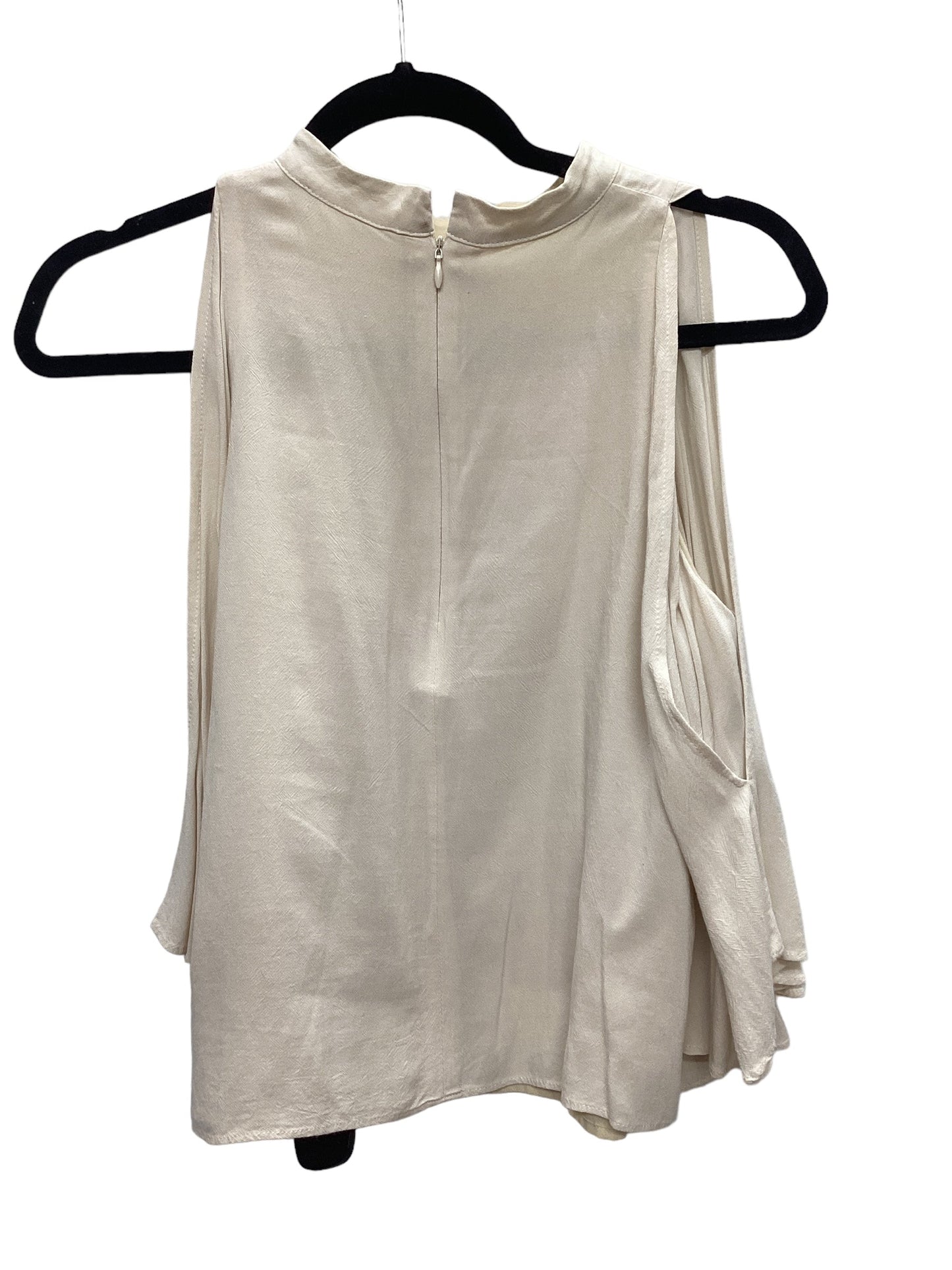 Cream Top Short Sleeve Endless Rose, Size Xs