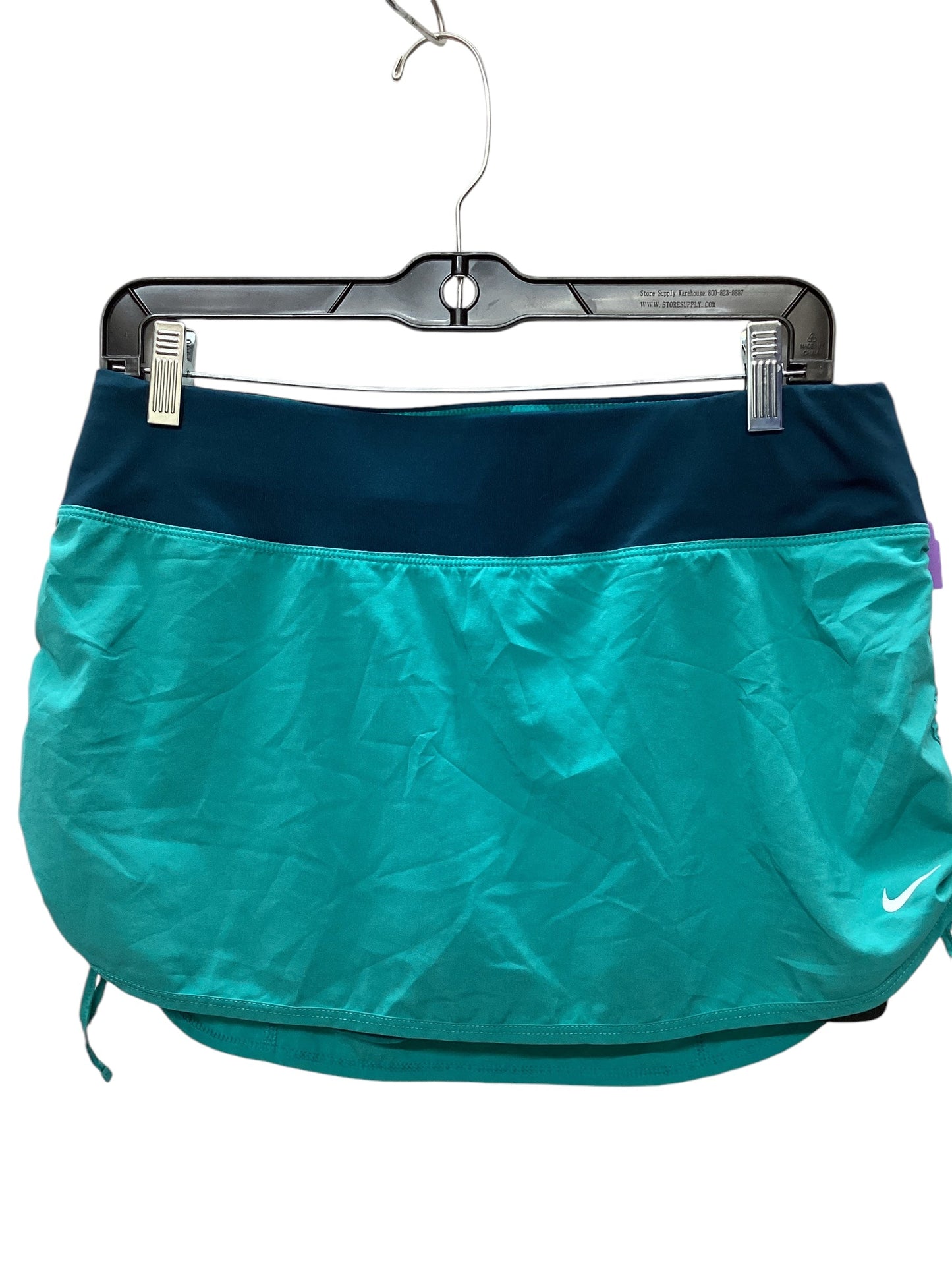 Athletic Skort By Nike Apparel In Blue, Size: M