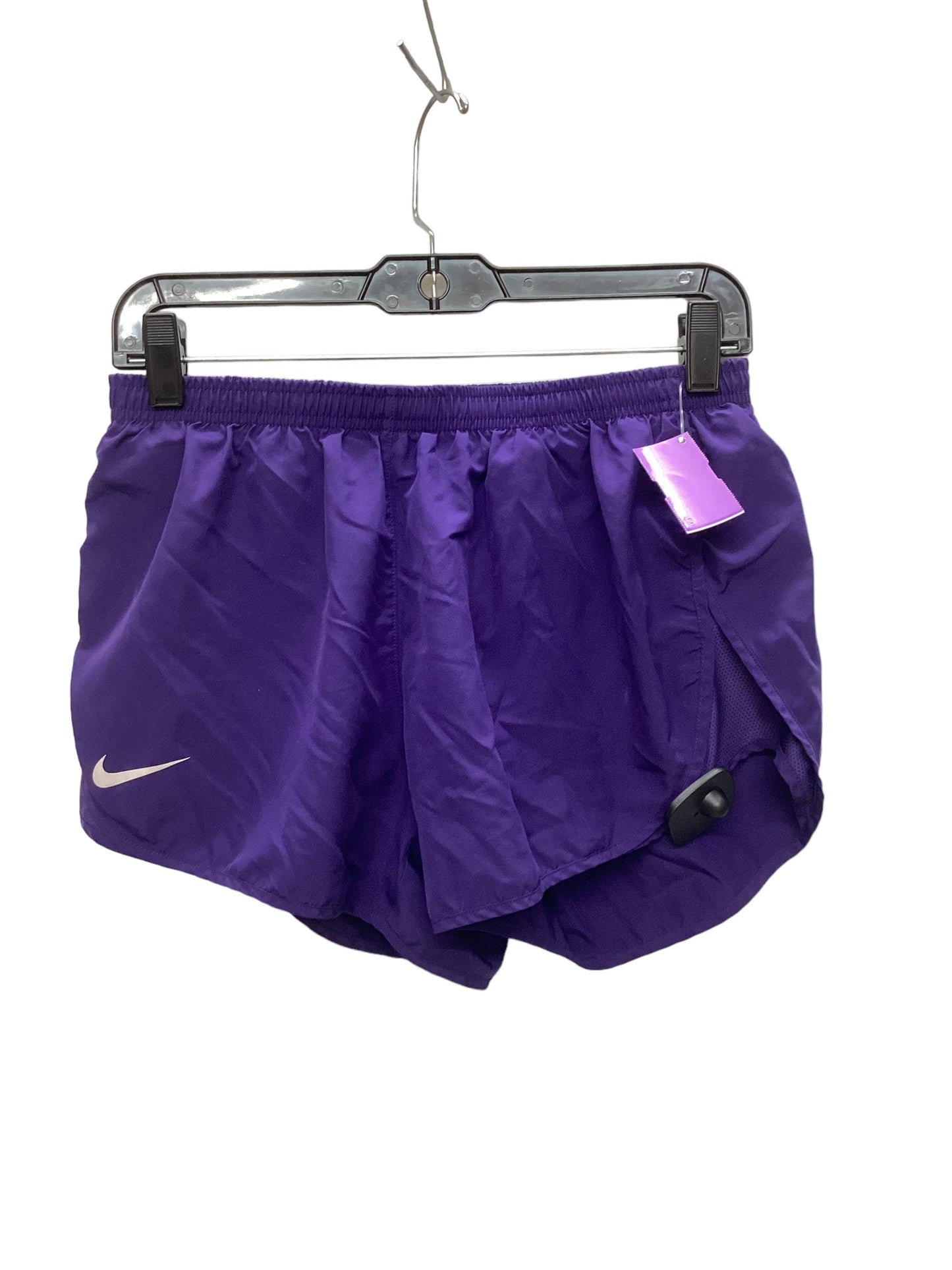 Purple Athletic Shorts Nike Apparel, Size M