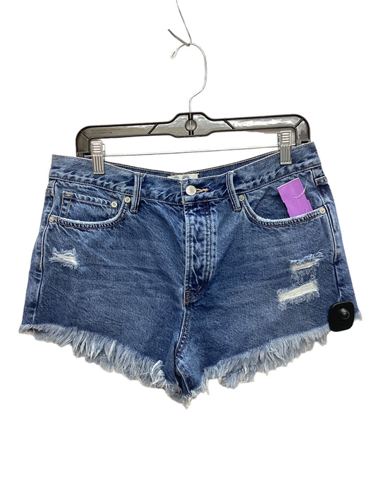 Blue Denim Shorts We The Free, Size 8