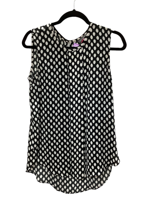 Black & White Top Sleeveless Vince Camuto, Size S