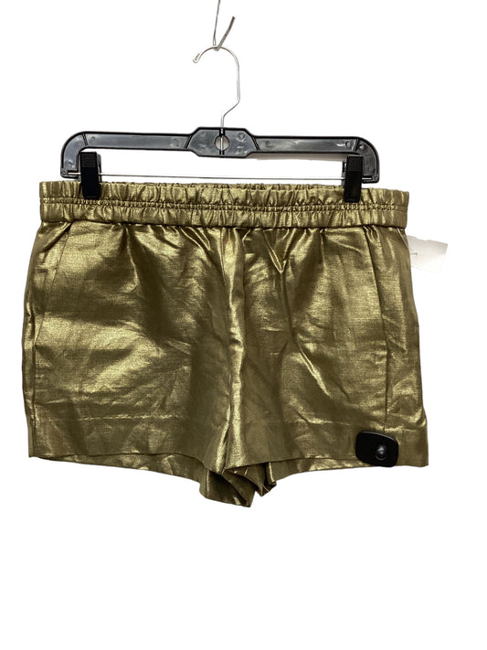 Gold Shorts J. Crew, Size 6