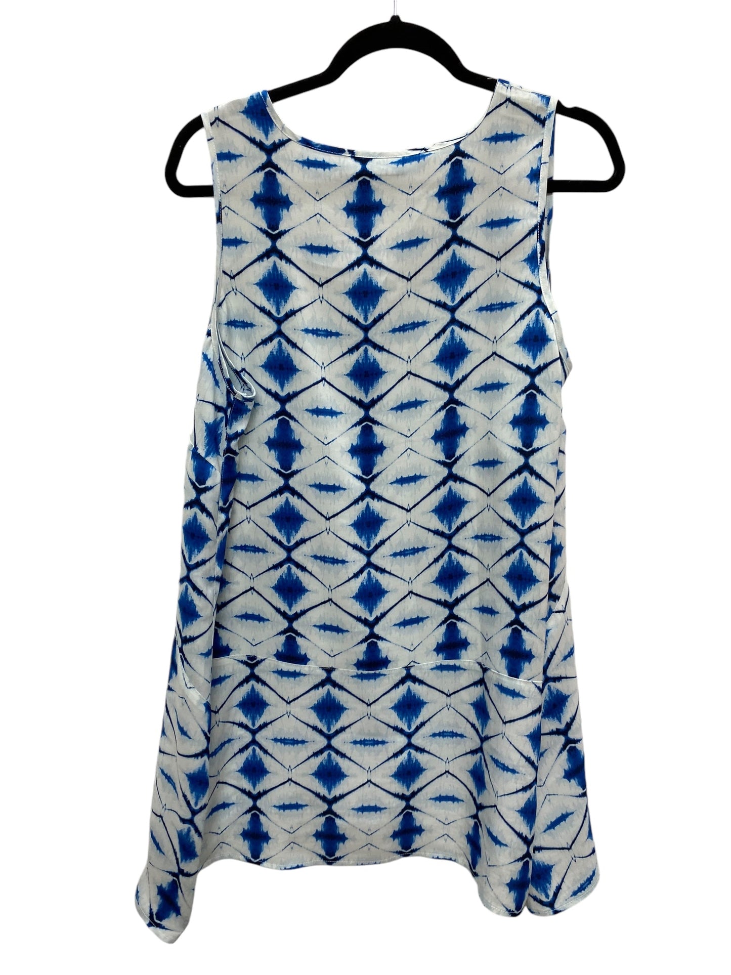 Top Sleeveless By Clothes Mentor In Blue, Size: 1x