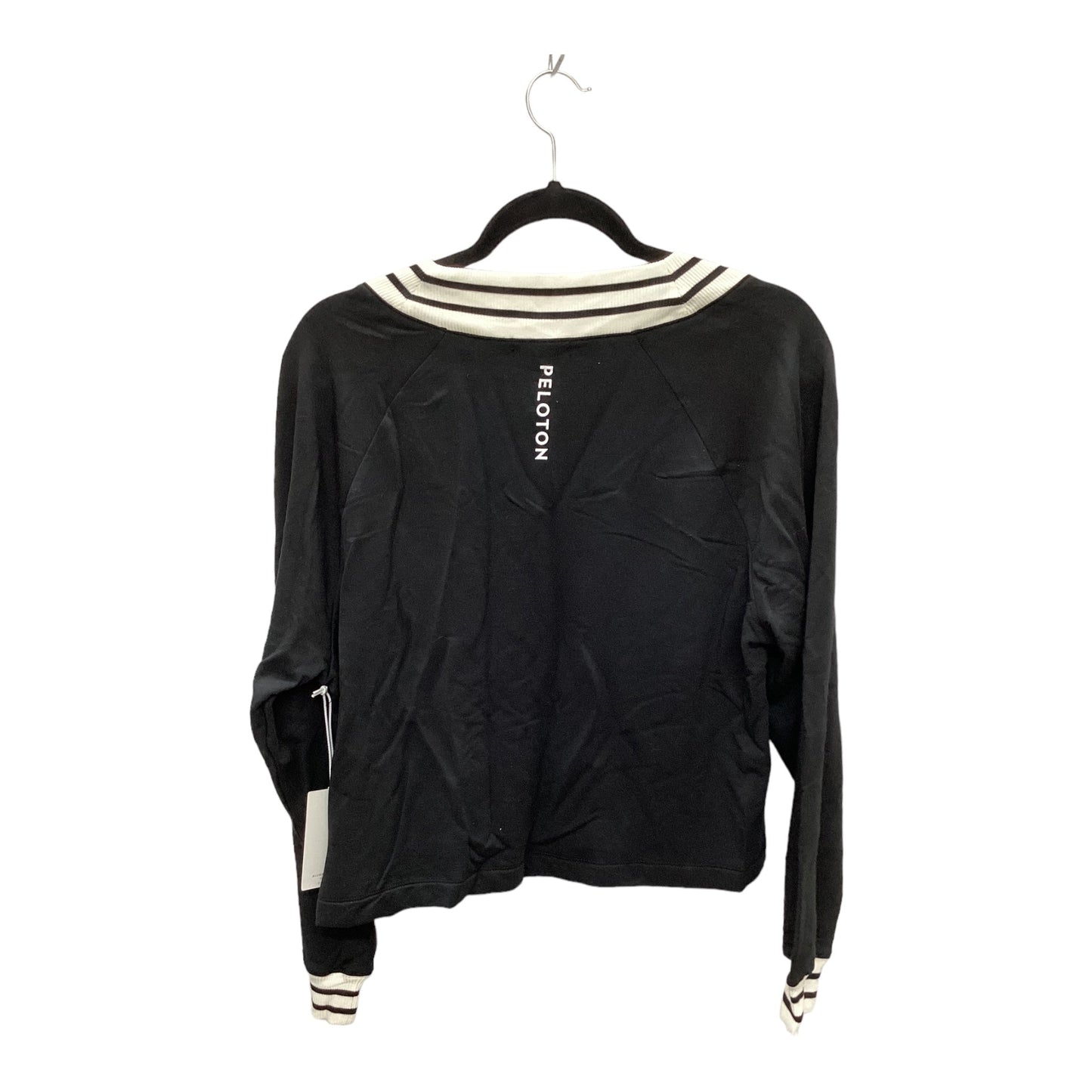 Athletic Top Long Sleeve Crewneck By Z Supply In Black, Size: S