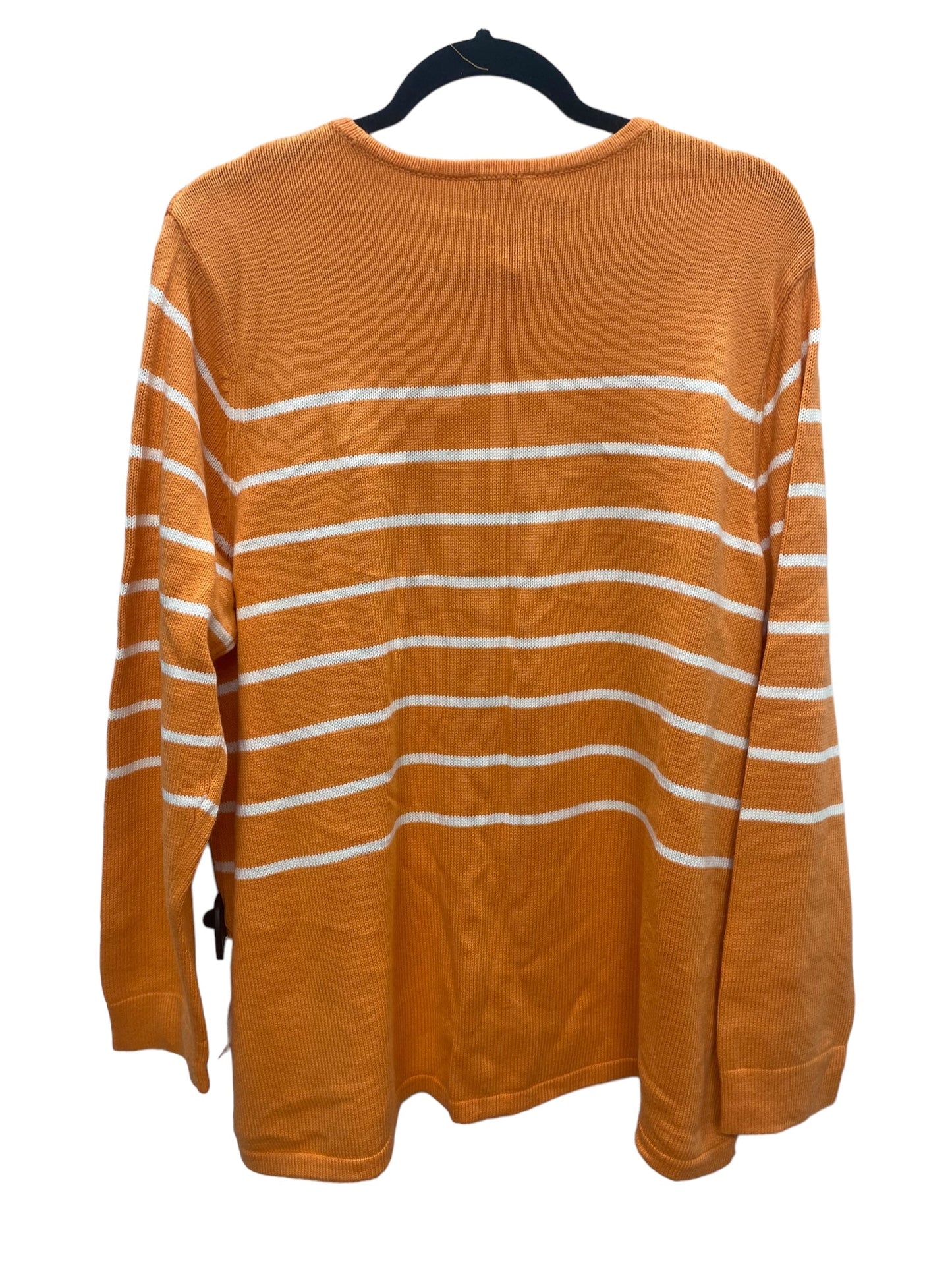 Sweater By J. Jill In Orange, Size: Xl