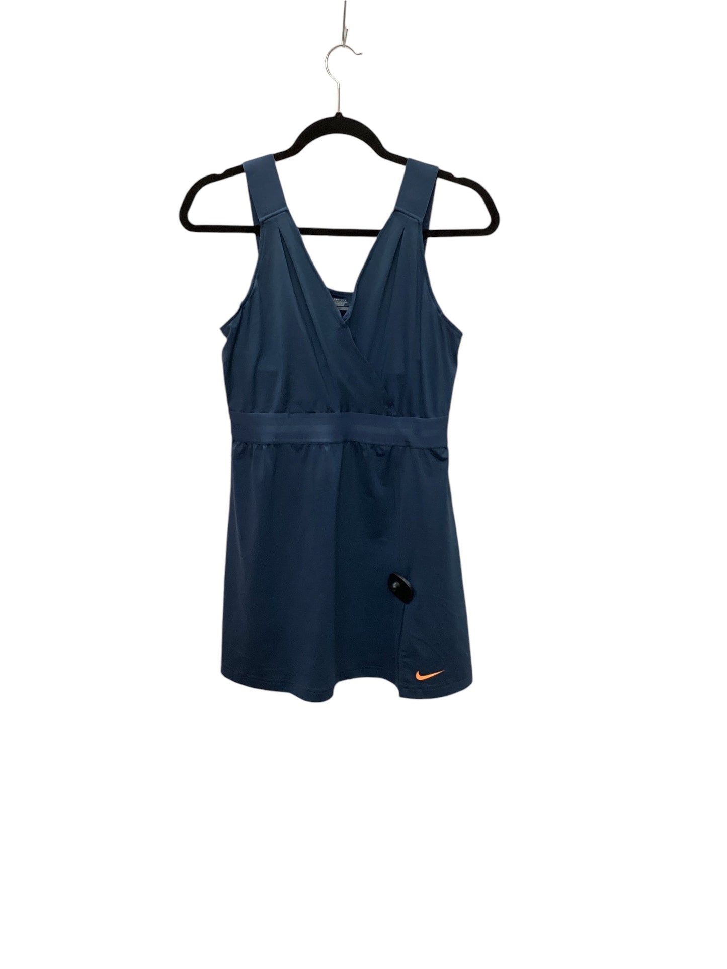 Athletic Dress By Nike Apparel In Blue, Size: M