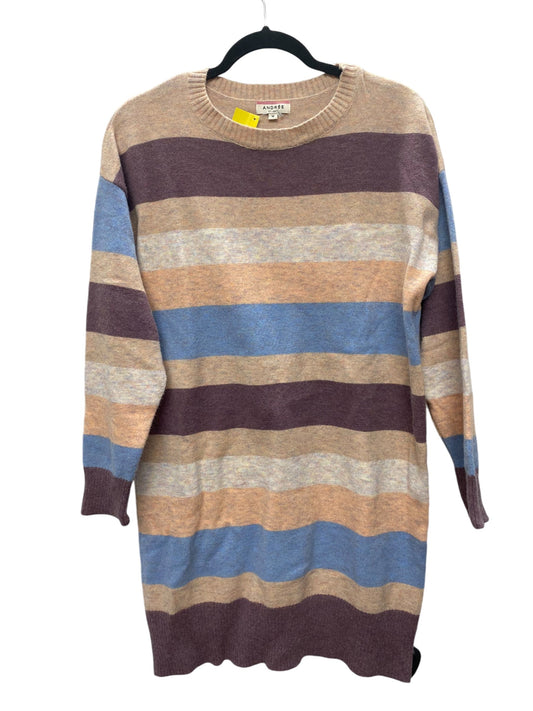 Dress Sweater By Andree By Unit In Multi-colored, Size: M