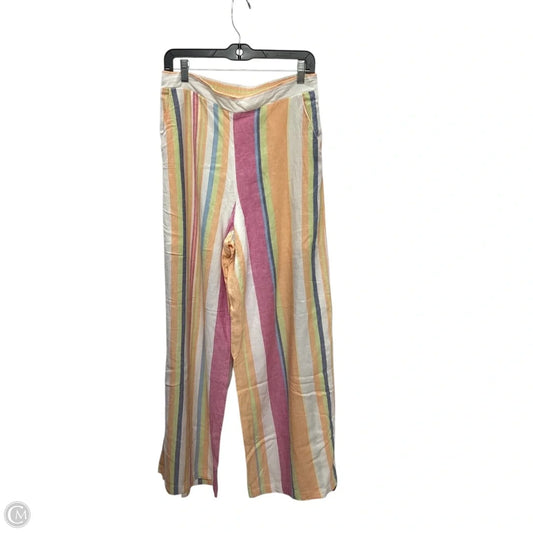 Pants Wide Leg By New York And Co In Multi-colored, Size: M