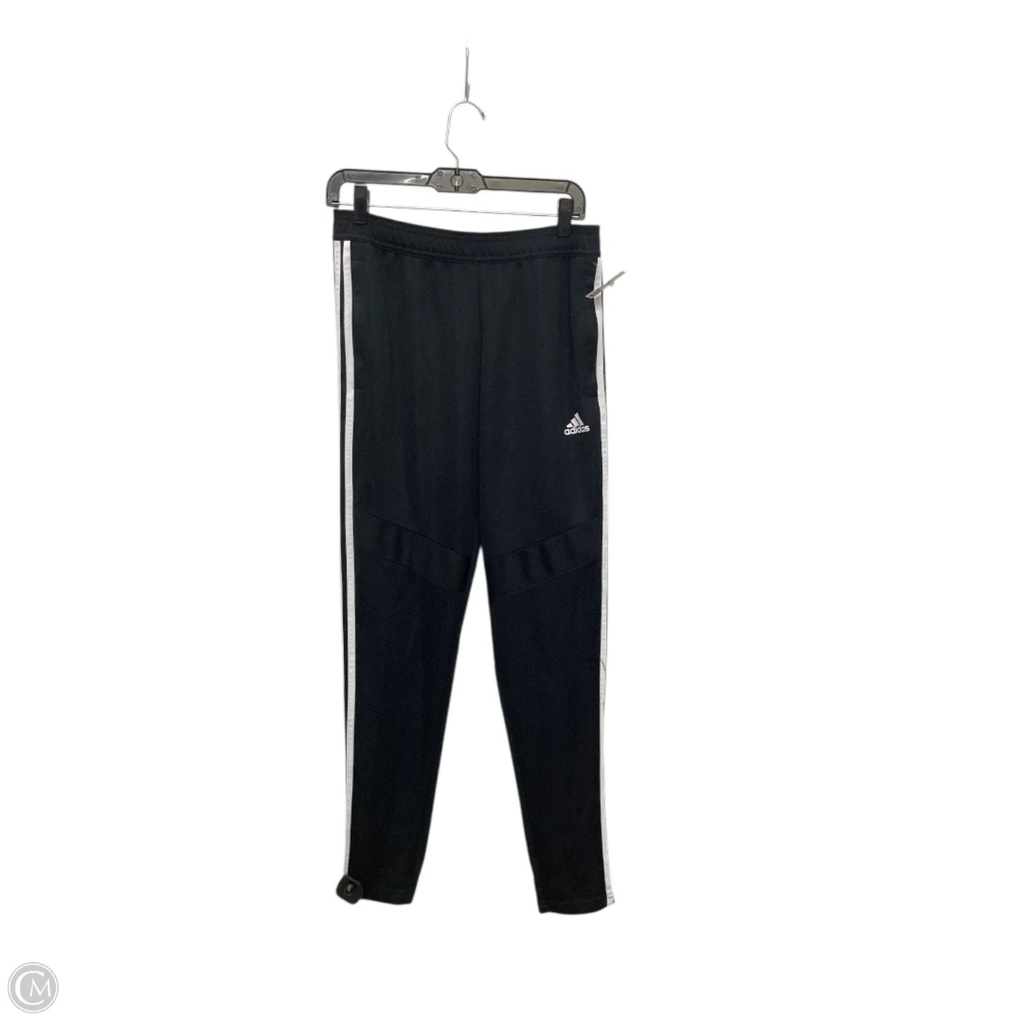 Athletic Pants By Adidas In Black, Size: M