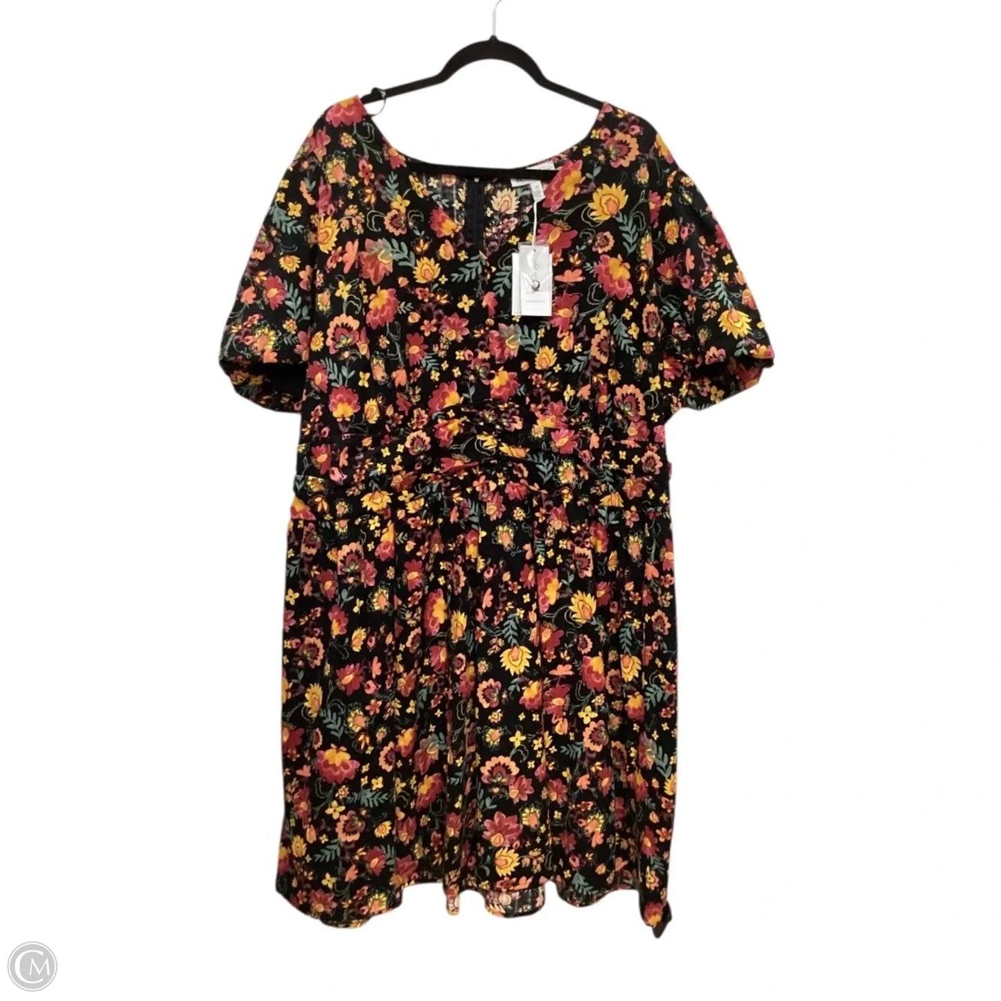 Dress Casual Short By Jessica Simpson In Floral Print, Size: 4x