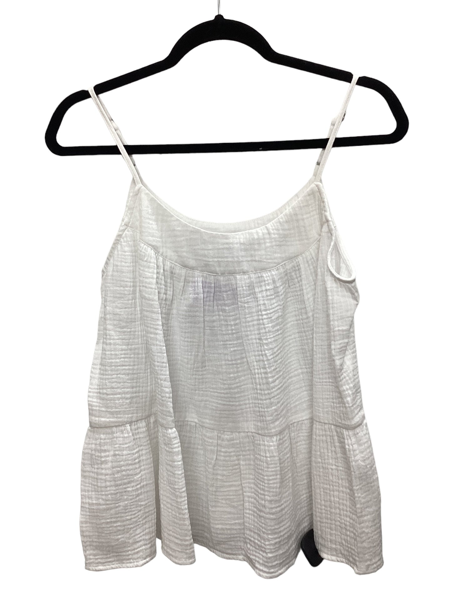 White Top Sleeveless Banana Republic, Size M