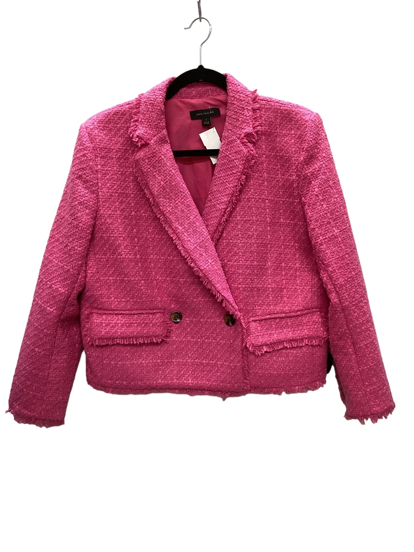 Pink Blazer Ann Taylor, Size S