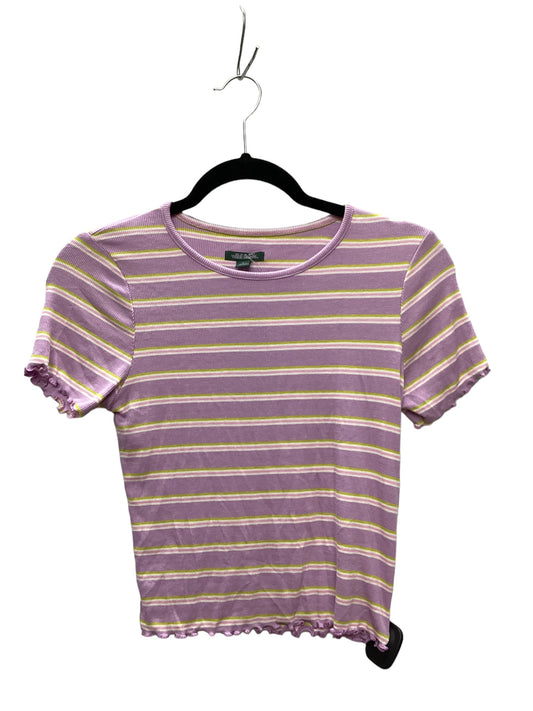 Purple Top Short Sleeve Wild Fable, Size M