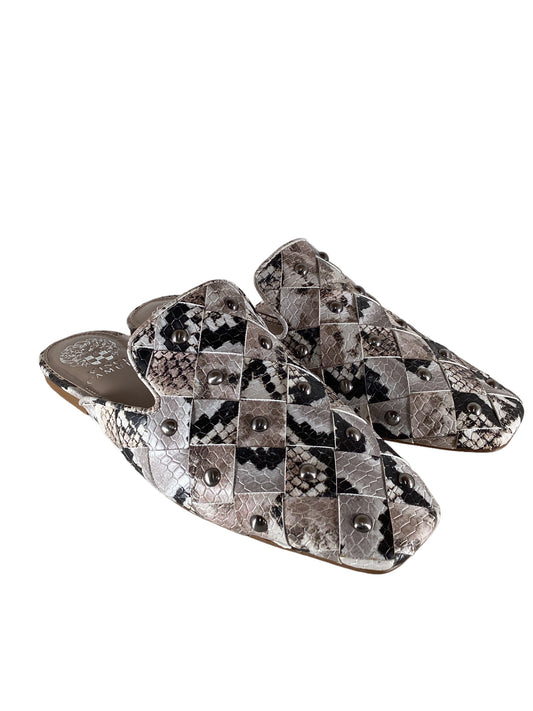 Snakeskin Print Shoes Flats Vince Camuto, Size 6.5