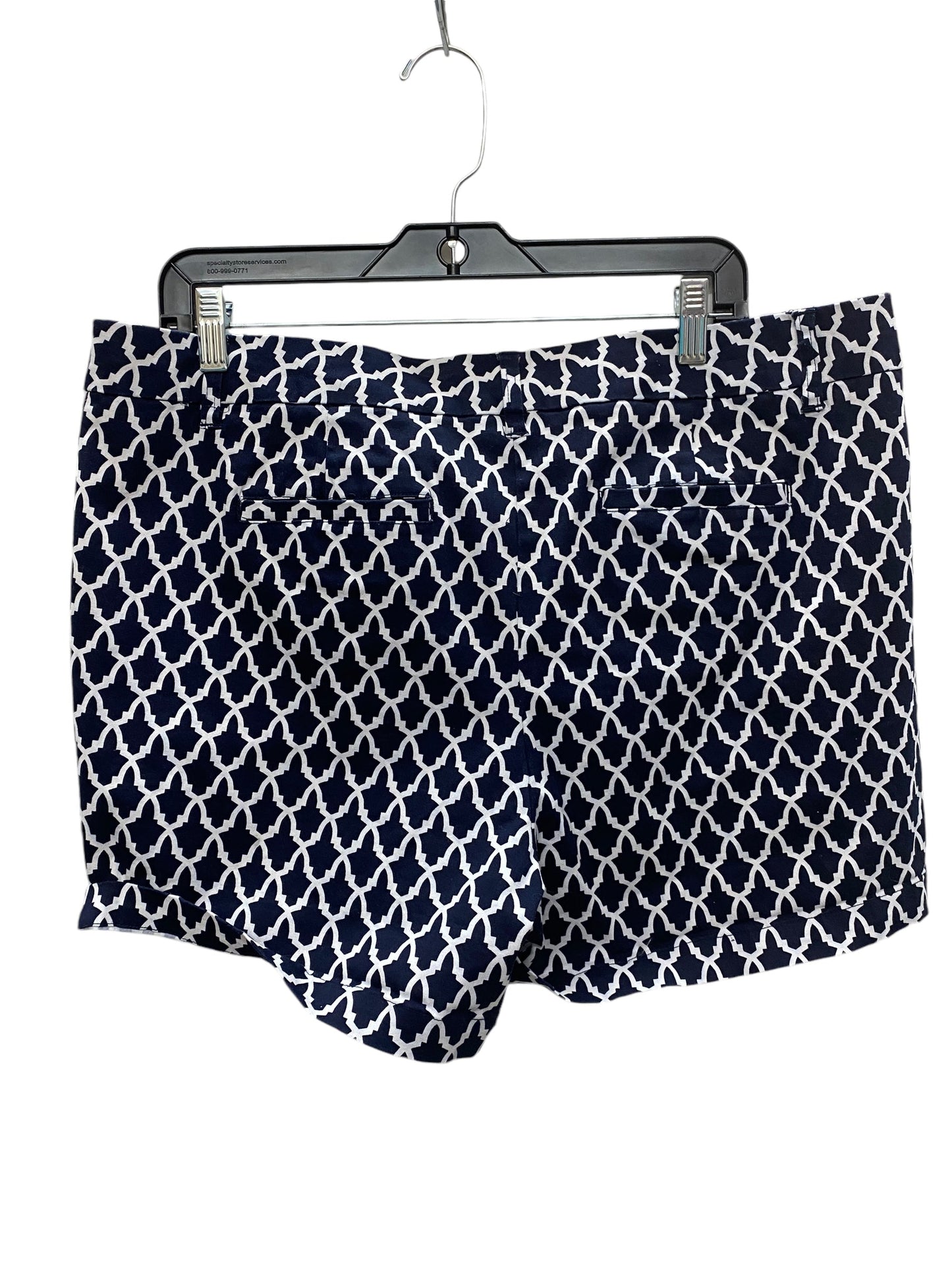 Shorts By Crown And Ivy In Blue, Size: 16