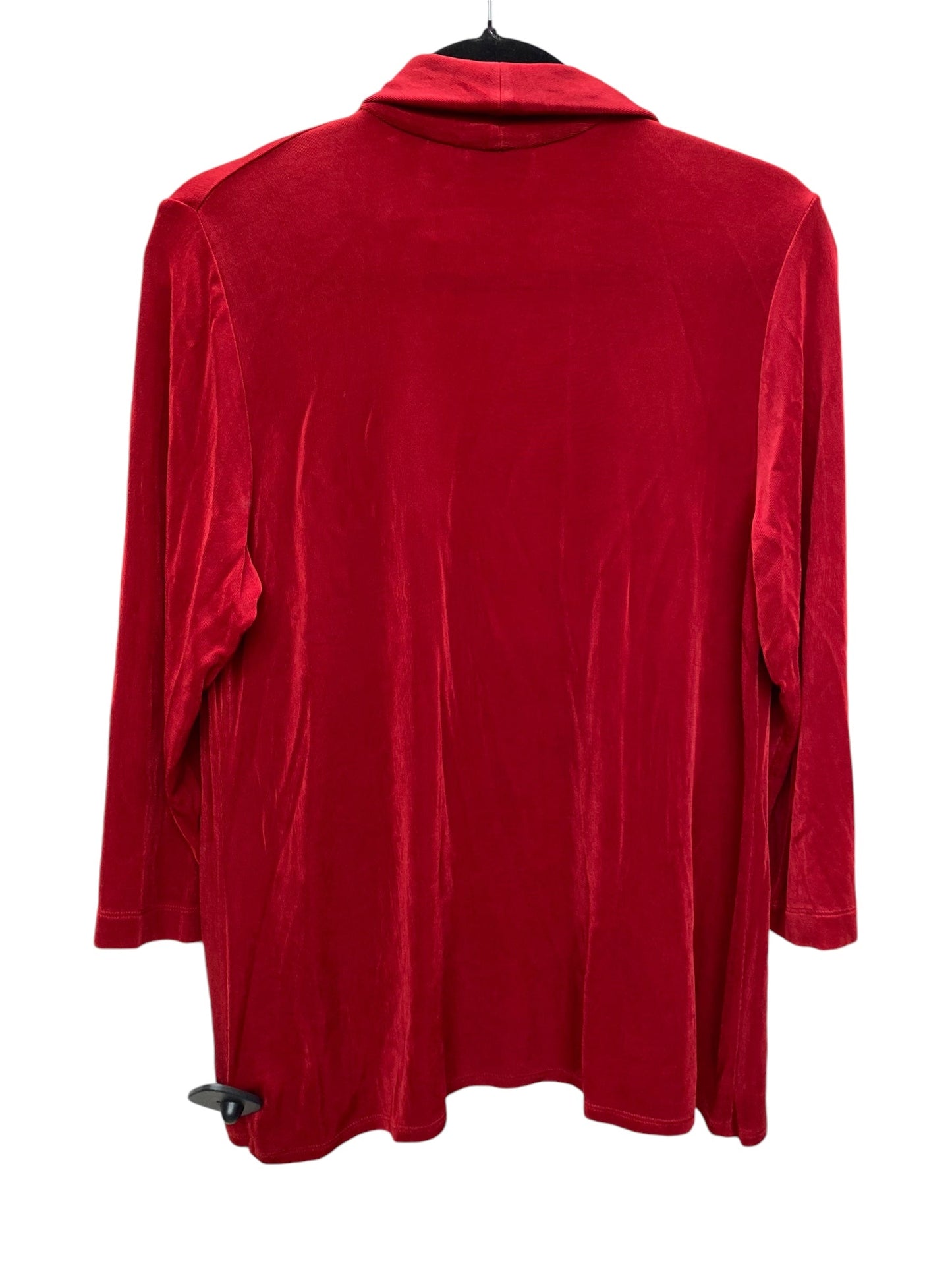 Cardigan By Chicos In Red, Size: M