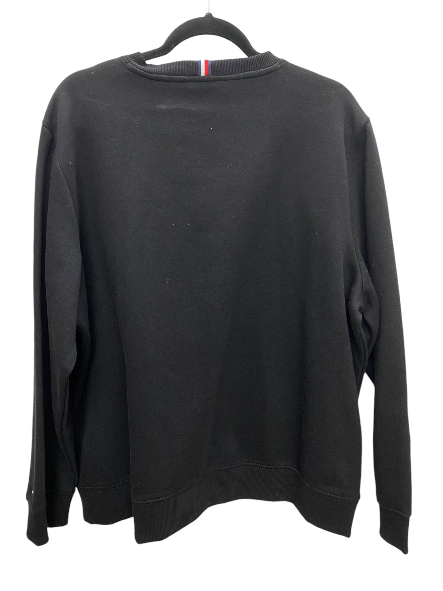 Sweatshirt Crewneck By Tommy Hilfiger In Black, Size: 2x