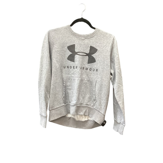 Sweatshirt Crewneck By Under Armour In Grey, Size: S