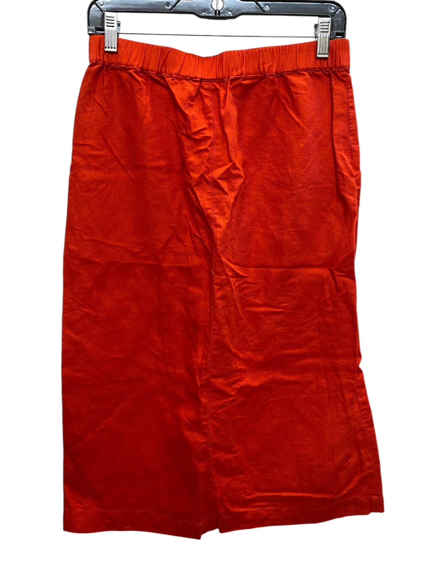 Skirt Midi By Universal Thread In Orange, Size: S