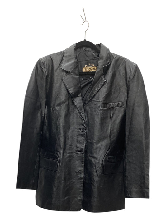 Jacket Leather By Cmc In Black, Size: Xl