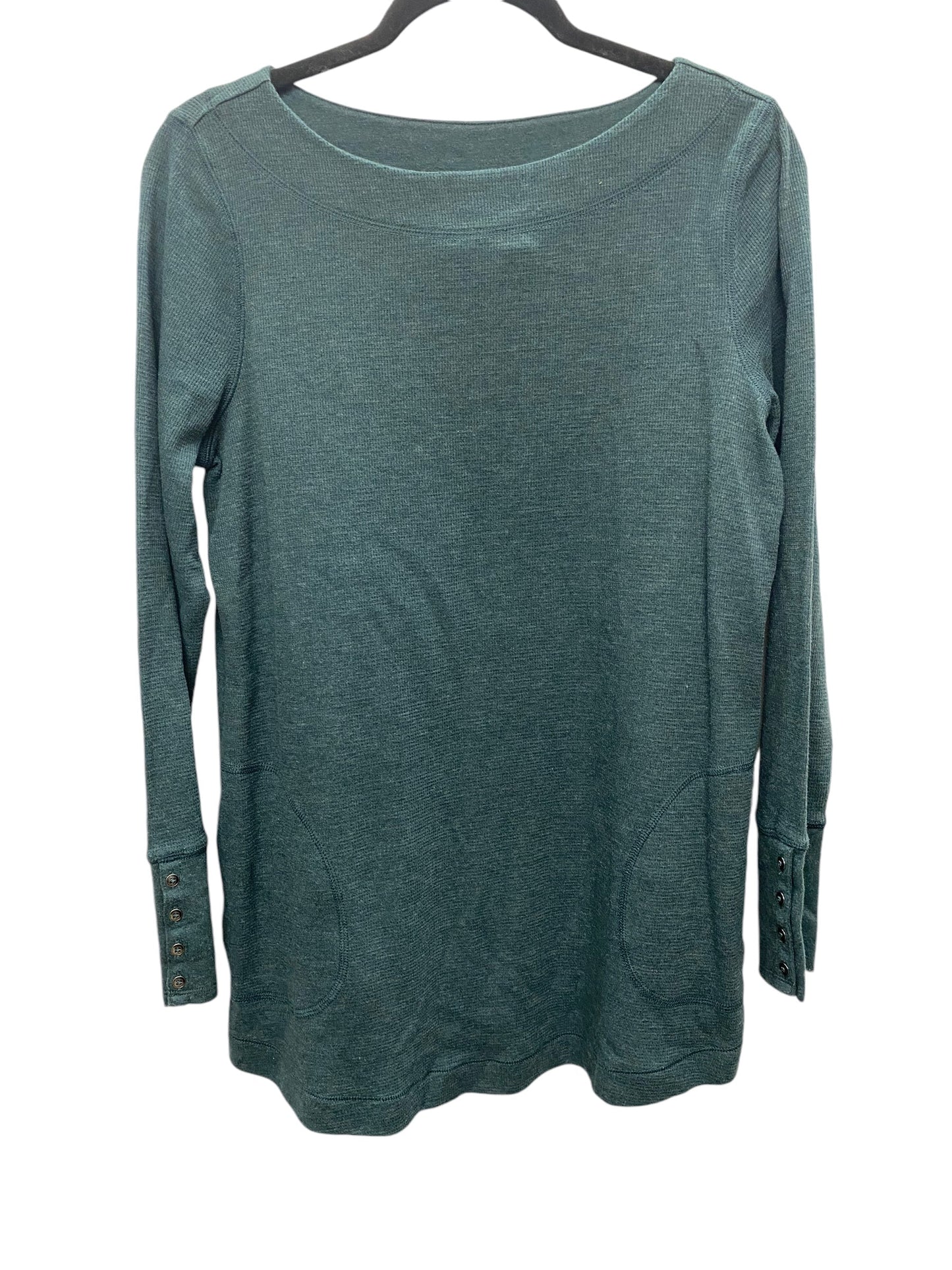 Top Long Sleeve By J. Jill In Green, Size: M