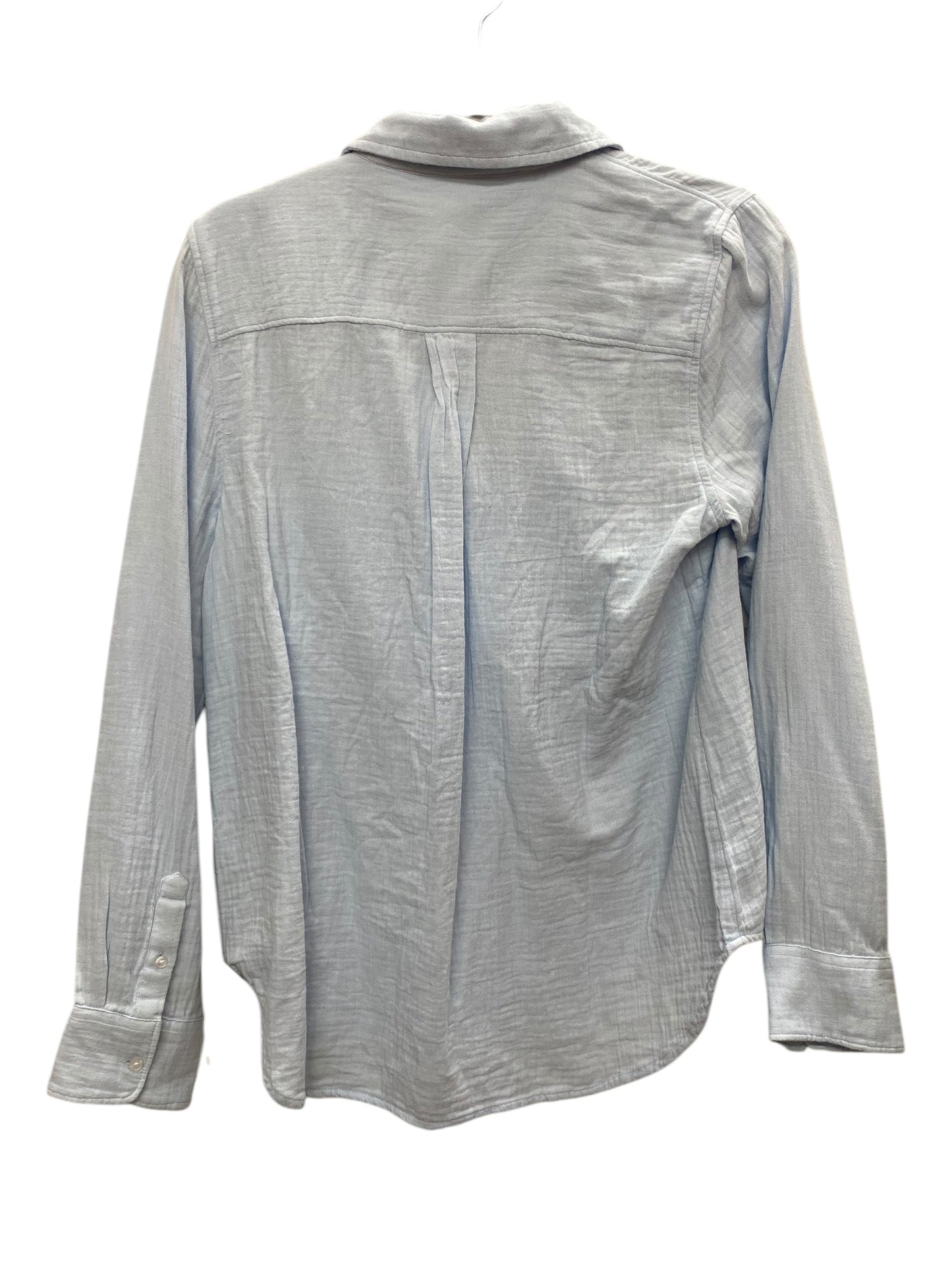 Top Long Sleeve By Caslon In Blue, Size: Xs