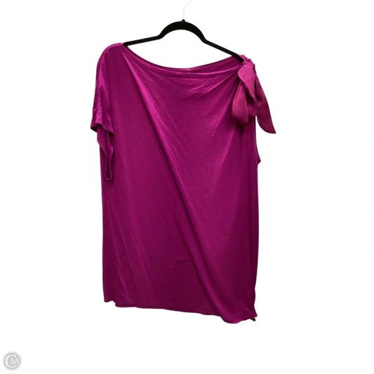 Top Sleeveless By Ana In Purple, Size: 1x