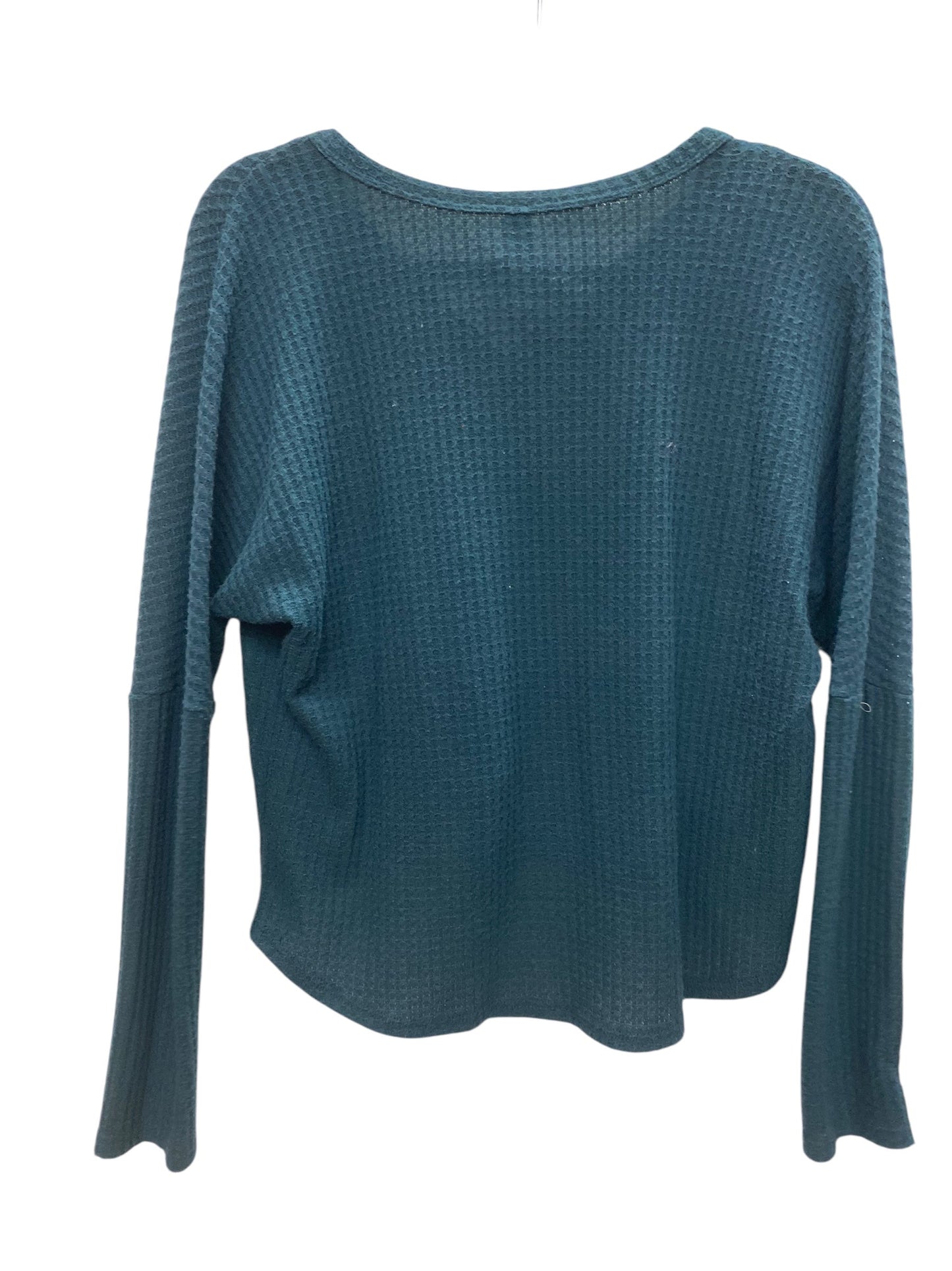 Top Long Sleeve By Alya In Green, Size: S