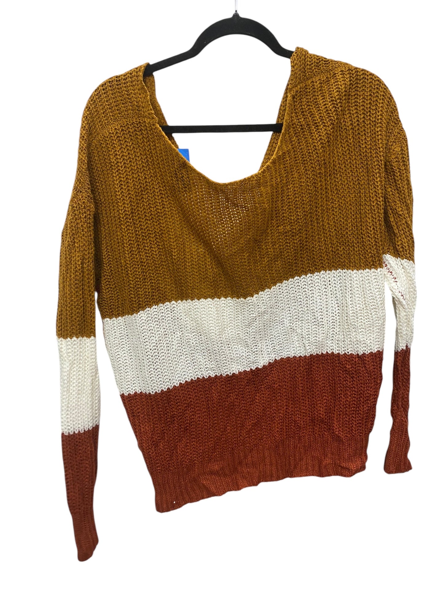 Sweater By Clothes Mentor In Multi-colored, Size: L