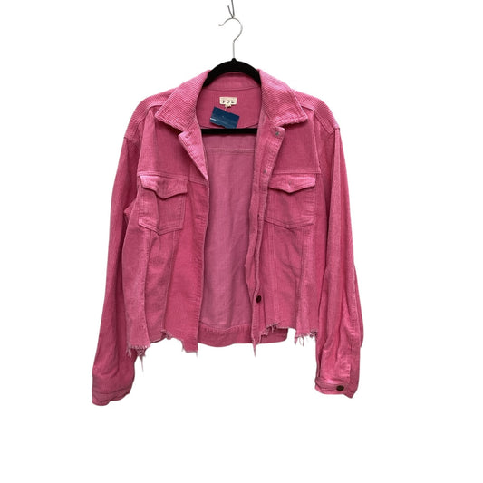 Jacket Other By Pol In Pink, Size: M