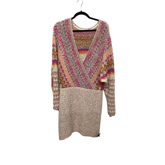 Dress Sweater By Free People In Multi-colored, Size: Xl