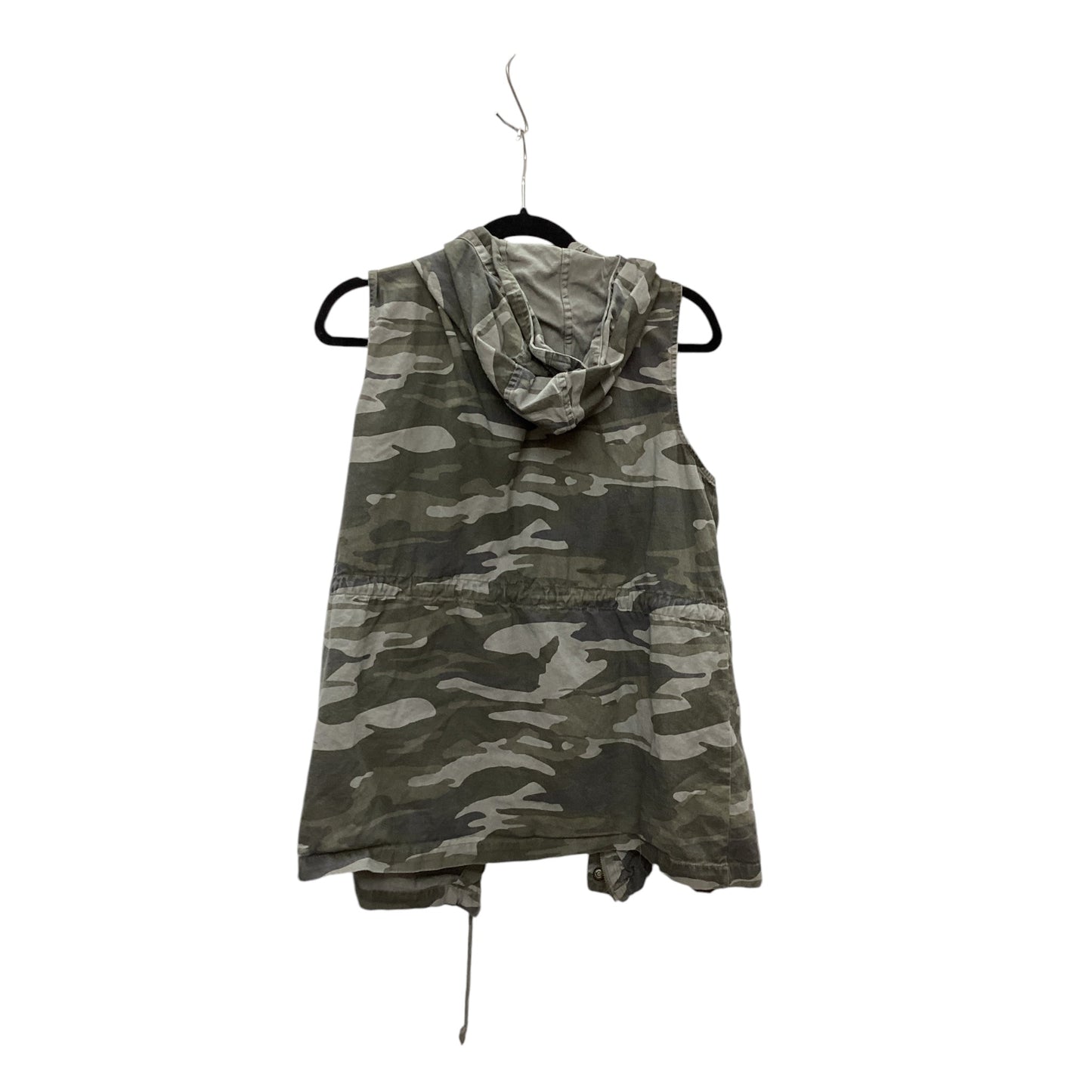 Vest Other By Zenana Outfitters In Camouflage Print, Size: Xl