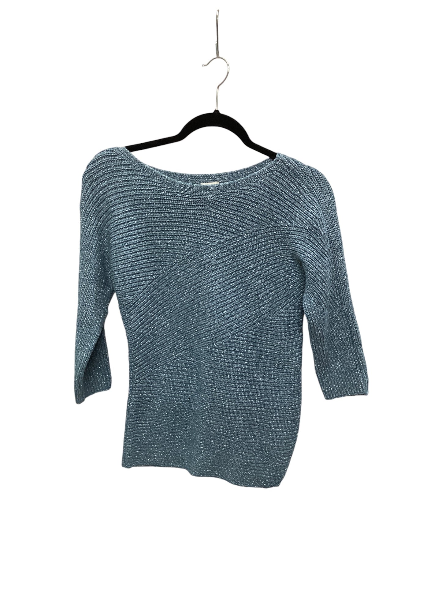 Top Long Sleeve By Chicos In Blue, Size: S