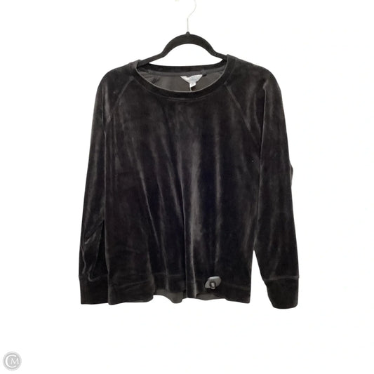 Top 2pc Long Sleeve By Time And Tru In Black, Size: S