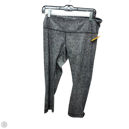 Athletic Capris By Lululemon In Grey, Size: 10