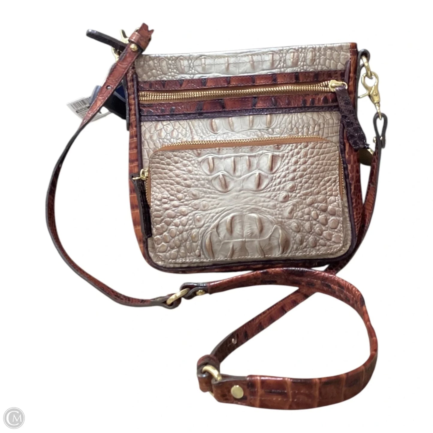 Crossbody Designer By Brahmin, Size: Medium