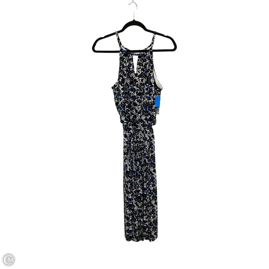 Jumpsuit By London Times In Floral Print, Size: 10