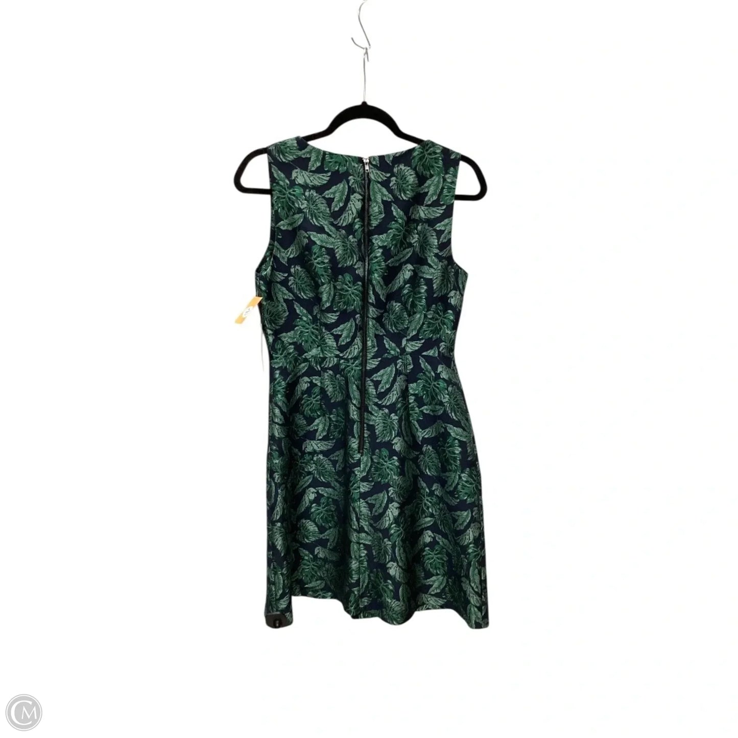Designer Dress Work By Sam Edelman In Blue & Green, Size: 8