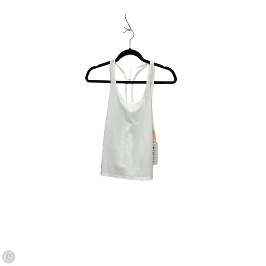 Athletic Tank Top By Athleta In White, Size: L