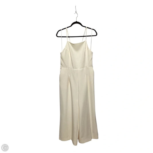 Jumpsuit By Topshop In Cream, Size: 12