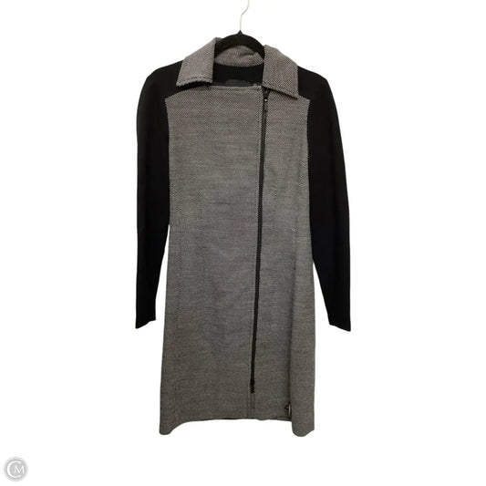 Designer Jacket Other By Carlisle In Black & Grey, Size: 8
