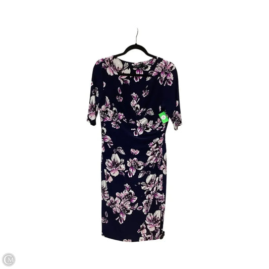 Dress Casual Short By Lauren By Ralph Lauren In Blue, Size: 12
