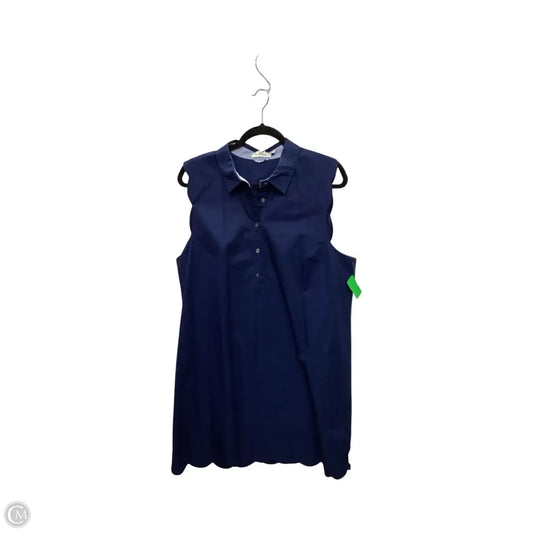 Dress Casual Short By Vineyard Vines In Blue, Size: 16