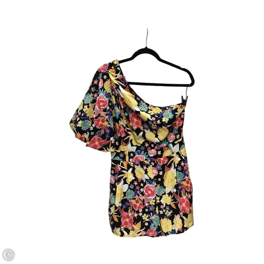 Romper By Entro In Floral Print, Size: L