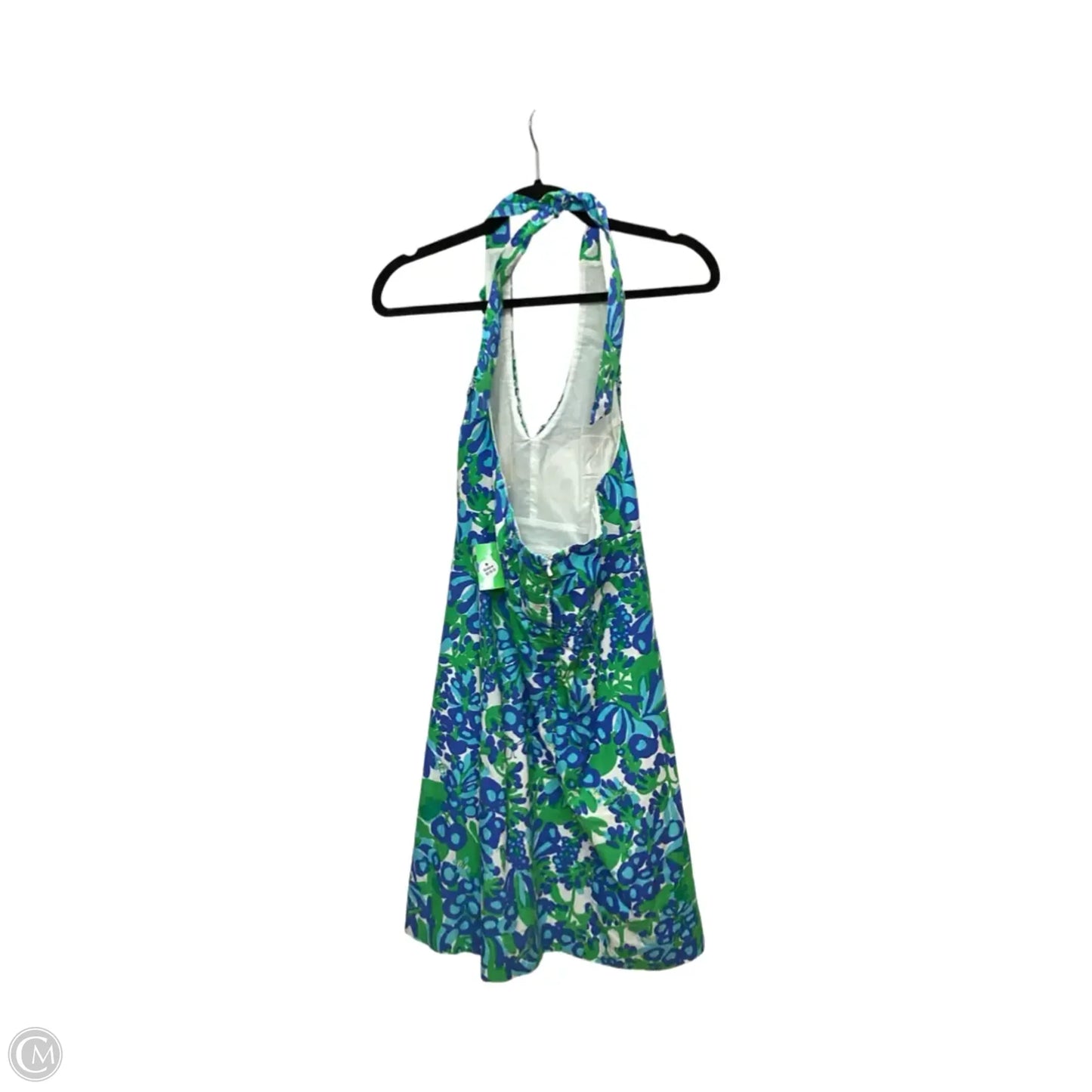 Dress Designer By Lilly Pulitzer In Blue & Green, Size: 2