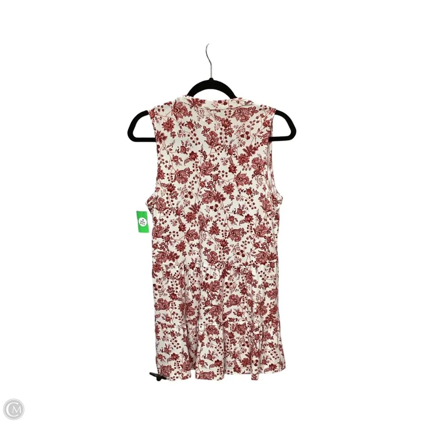 Dress Casual Short By Wonderly In Red & White, Size: S