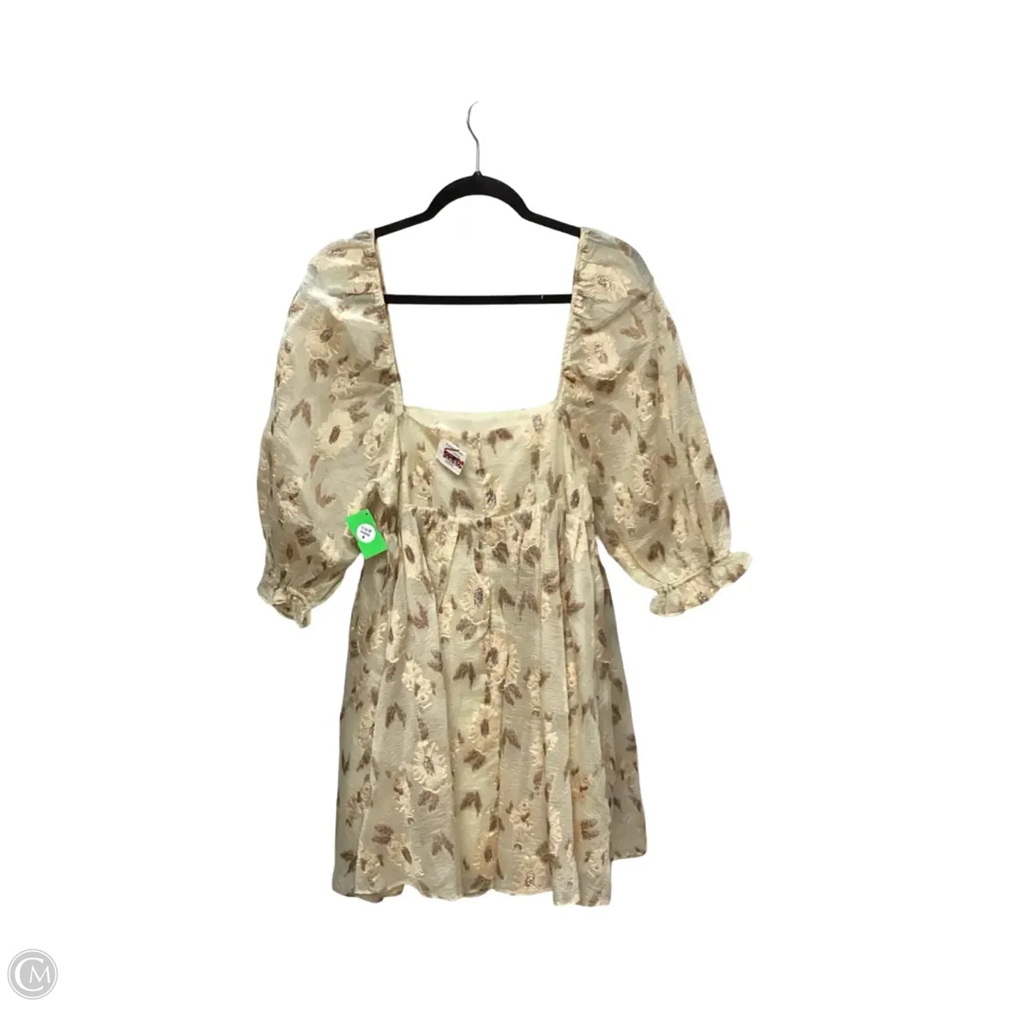 Dress Casual Short By Storia In Tan, Size: M
