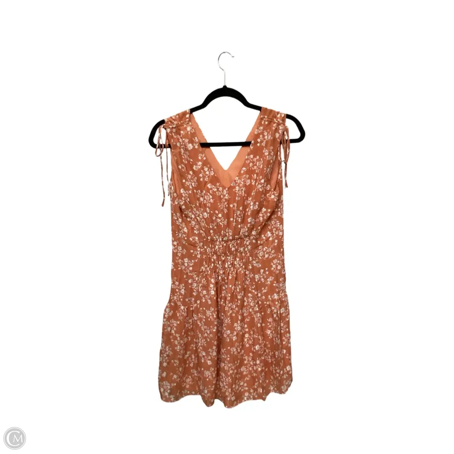 Dress Casual Short By Chelsea 28 In Orange, Size: S