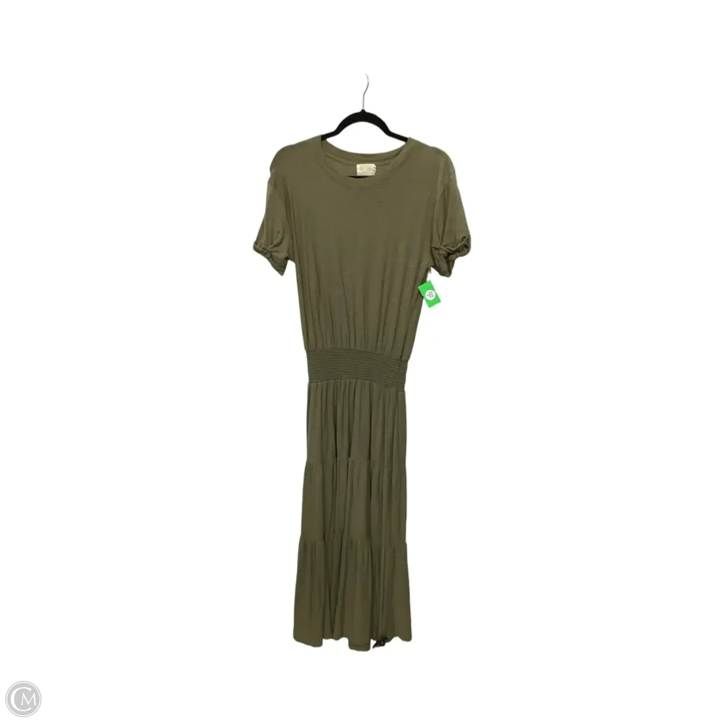 Dress Casual Midi By Nation In Green, Size: S