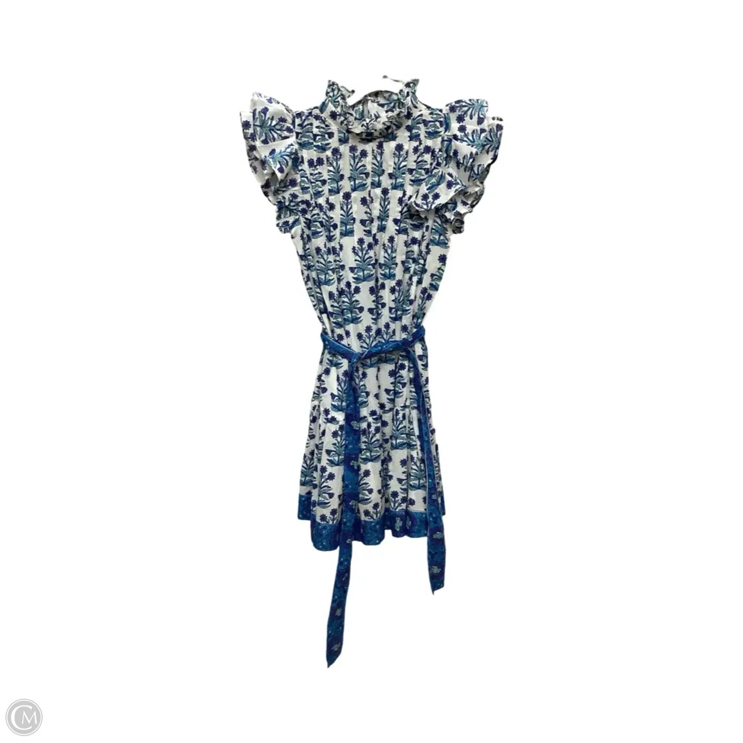 Dress Casual Short By Cmb In Blue, Size: Xs
